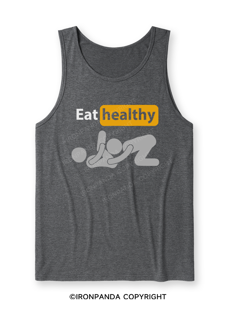 eat healthily Ultra Soft Heather Tank