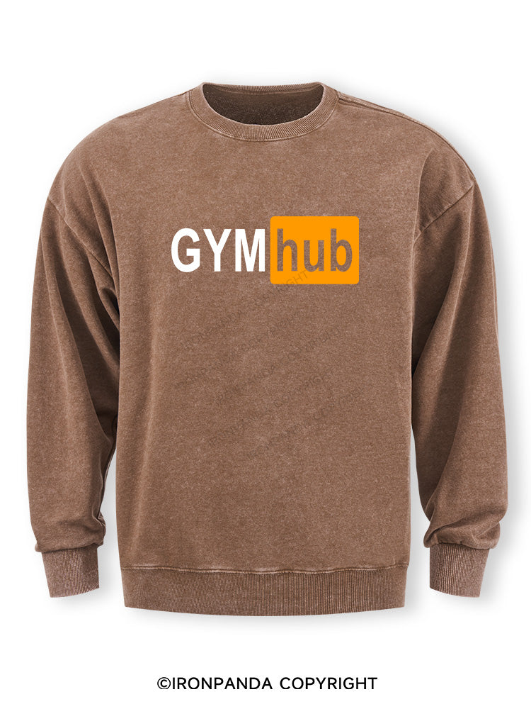 Gym Hub Washed Sweatshirt