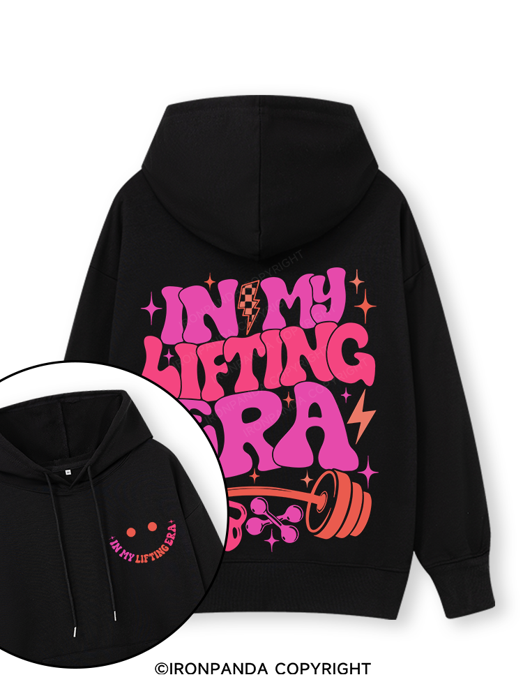 In My Lifting Era Double-Sided Printed Classic Gym Hoodie