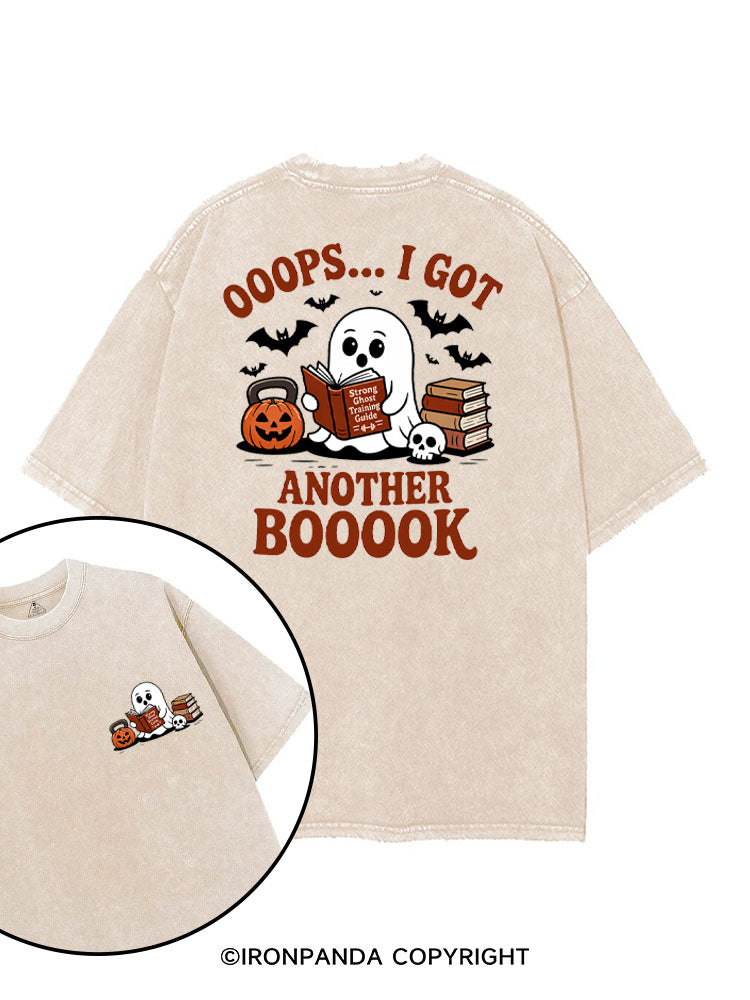 OOOPS... I GOT ANOTHER BOOOOK printed Gym Shirt