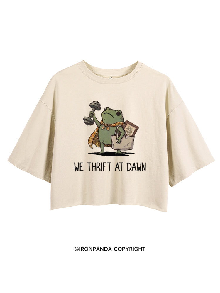 We Thrift At Dawn CROP TOPS