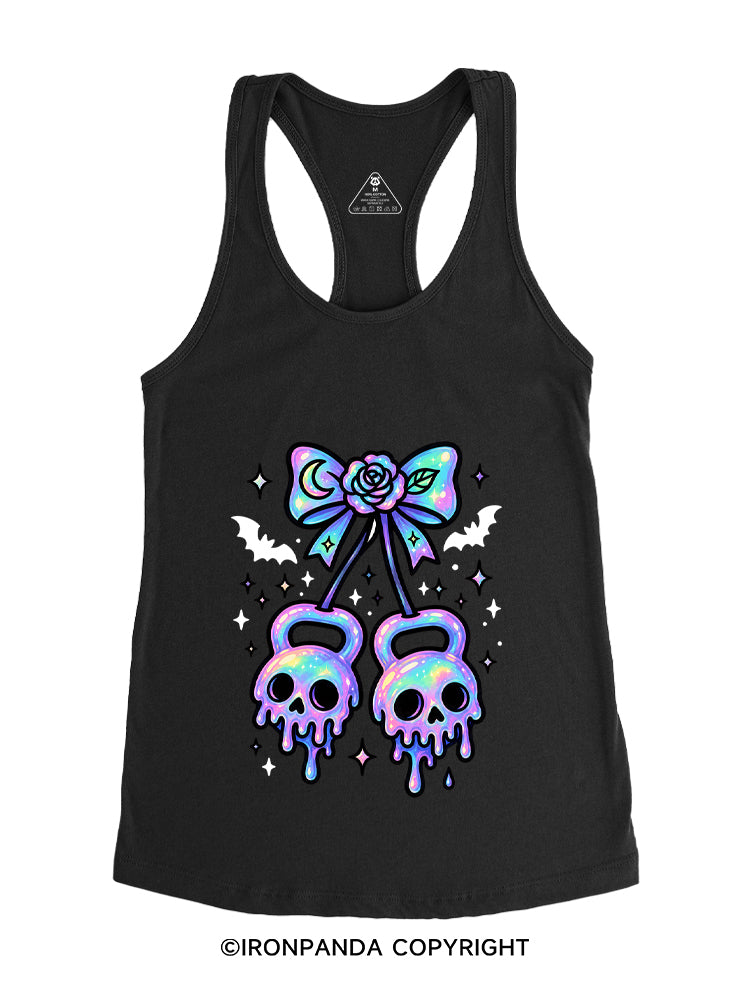 GHOST DRIP KETTLEBELLS Gym Racerback Tank