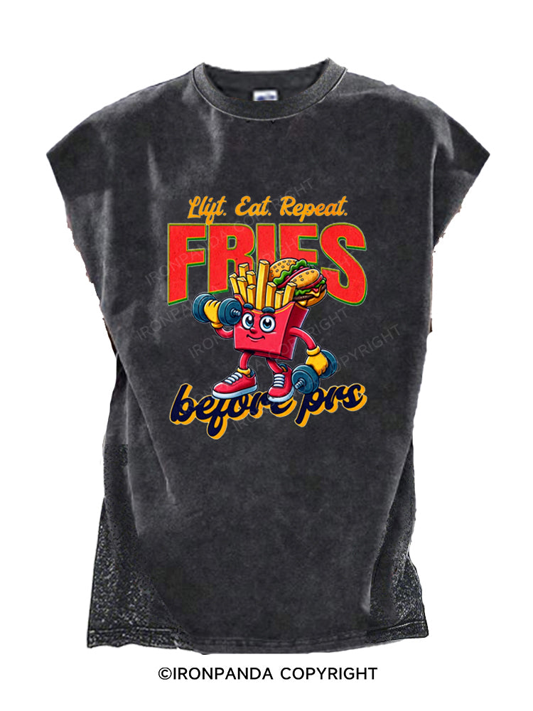 Fries Before PRs Cut Off Tank
