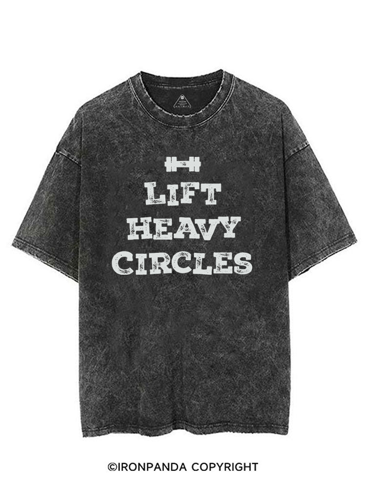 LIFT HEAVY CIRCLES VINTAGE GYM SHIRT