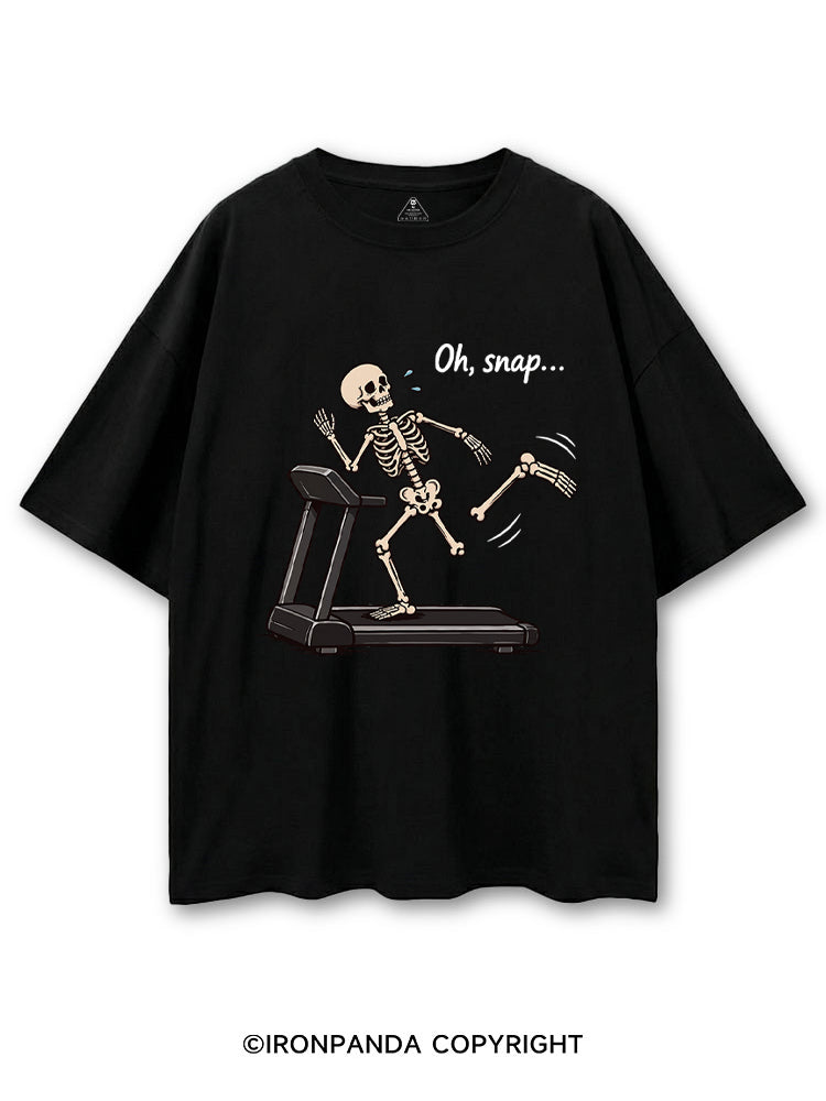 Oh Snap Funny Skeleton COTTON PUMP COVER