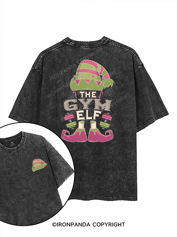 THE GYM ELF printed Gym Shirt