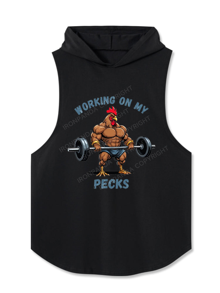 Working on my Pecks Hooded Tank