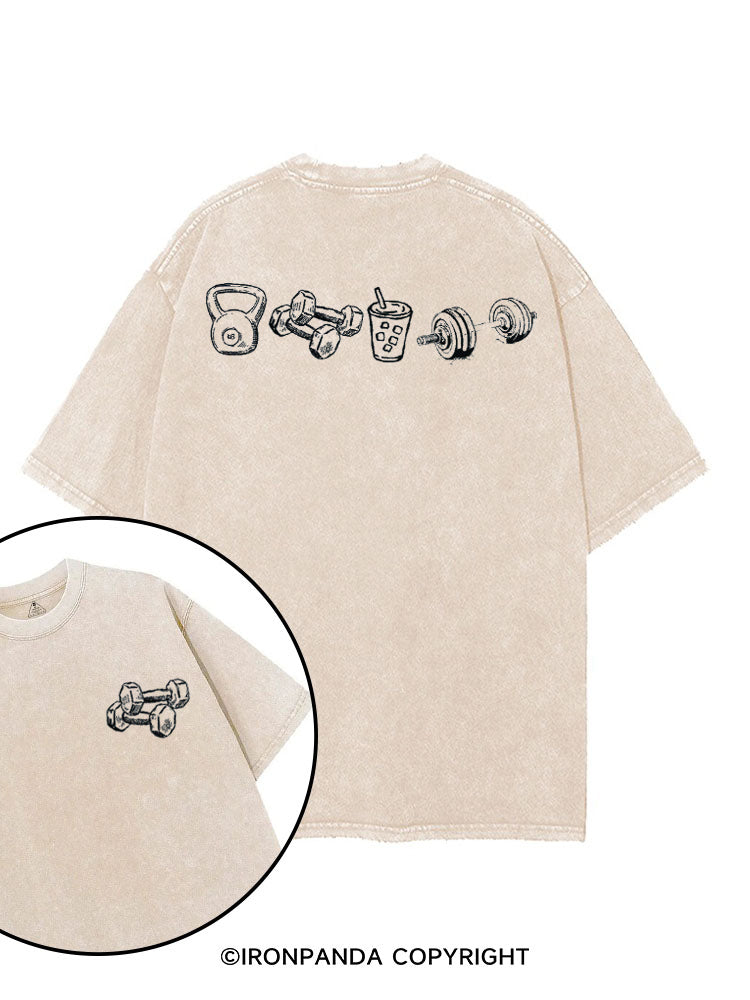 GYM LOVER FITNESS printed Gym Shirt