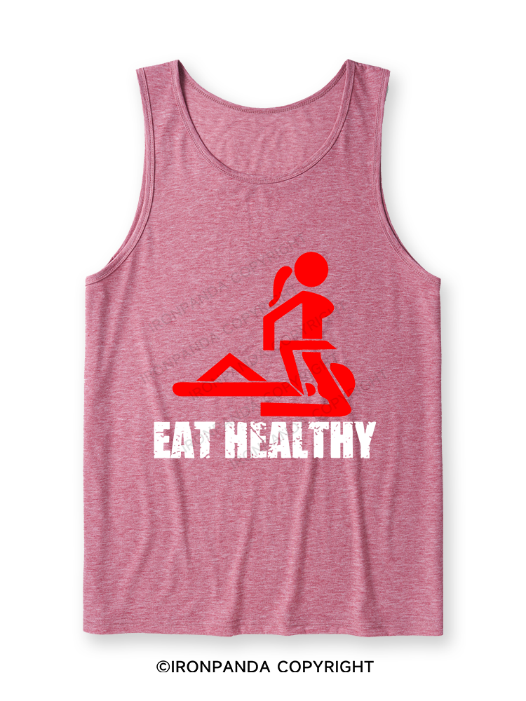 Eat healthy Ultra Soft Heather Tank