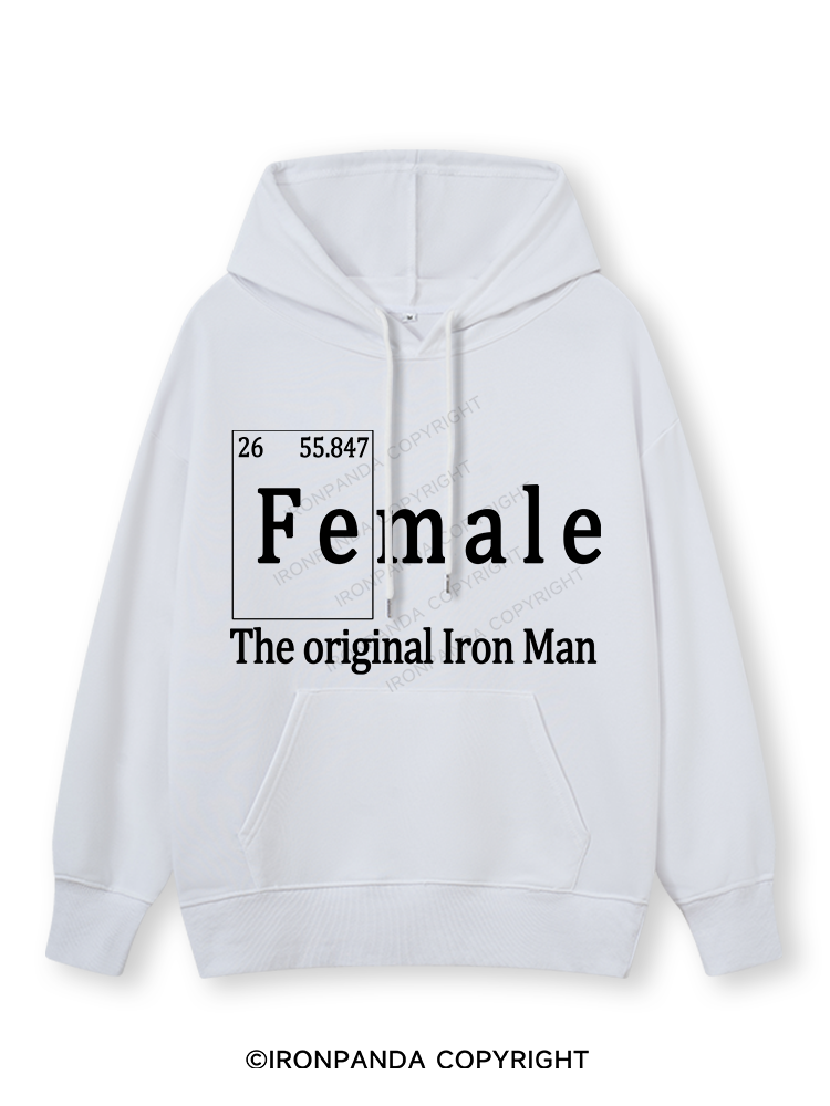 FEMALE THE ORIGINAL IRON MAN TRI ROCKER  Classic Gym Hoodie