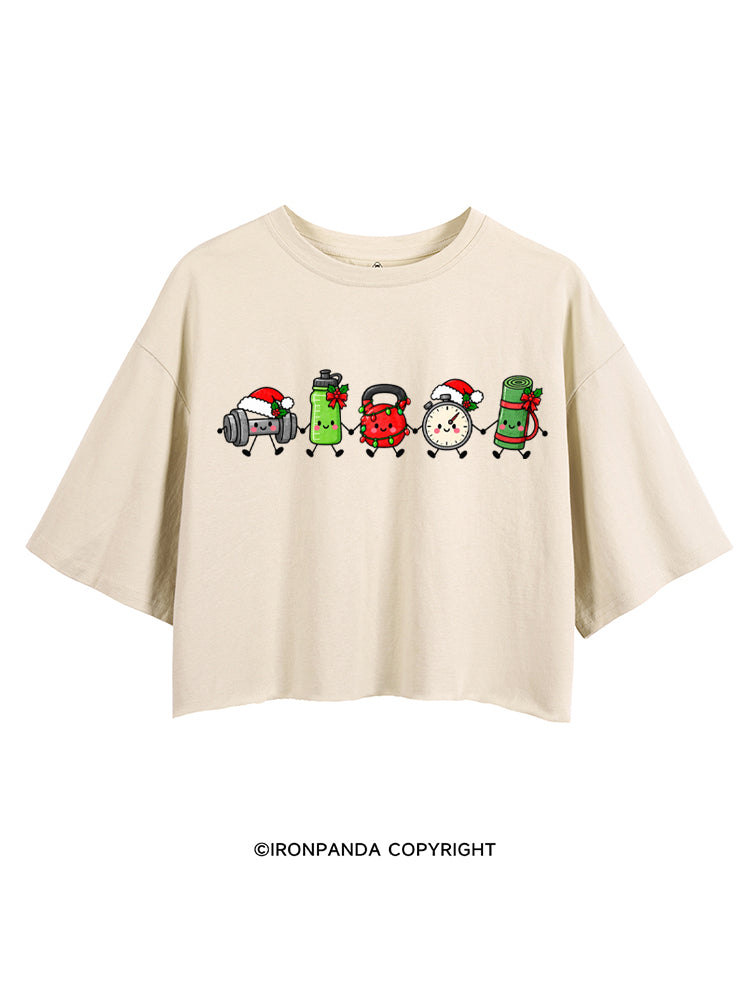 Christmas Workout CROP TOPS