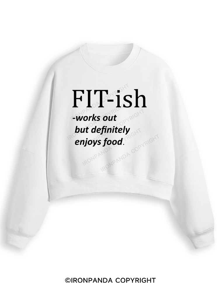 FIT-ISH Fleece Crop Sweatshirt