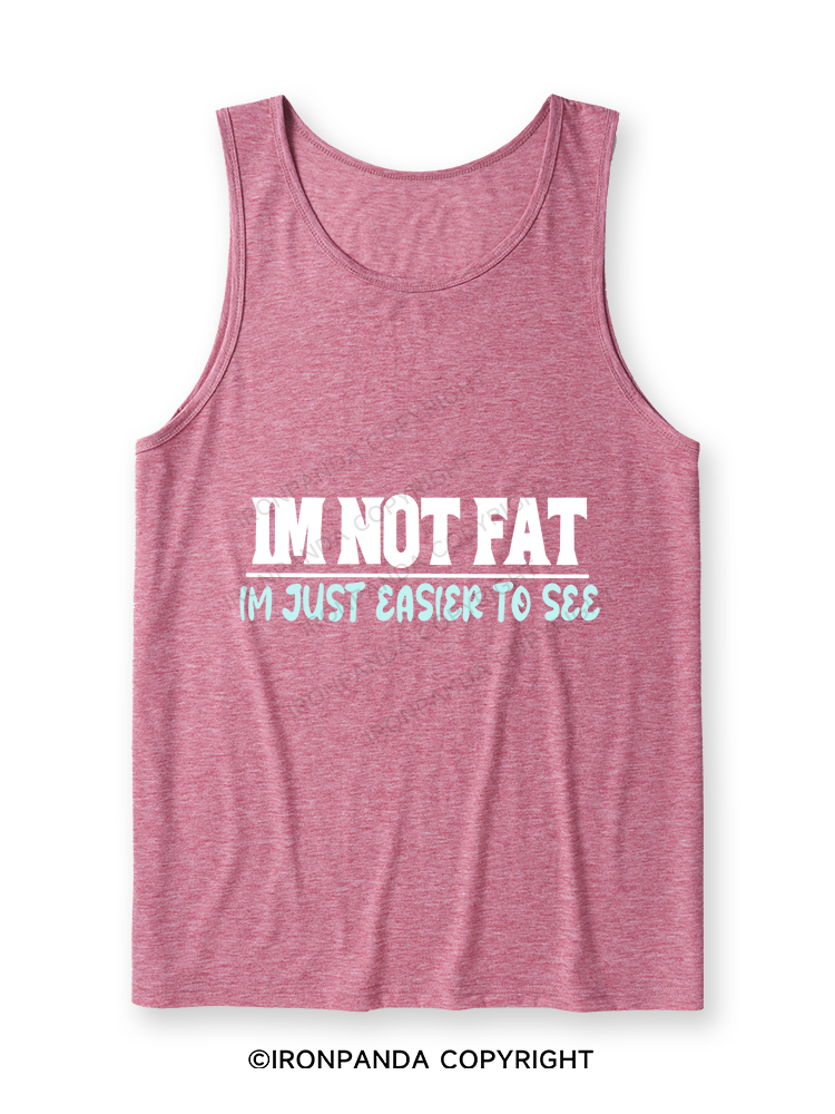 Just Easier to See Ultra Soft Heather Tank