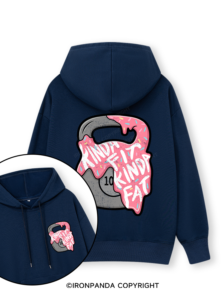 kinda fit sorta fa Double-Sided Printed Classic Gym Hoodie