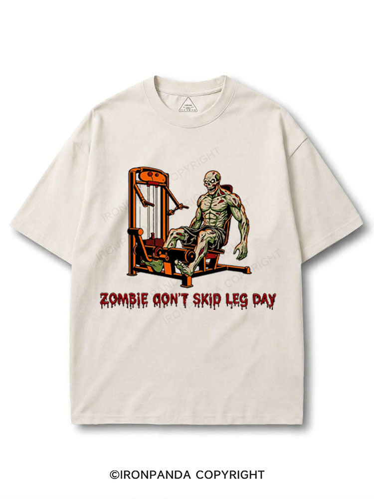 Zombie workout in the gym COTTON PUMP COVER