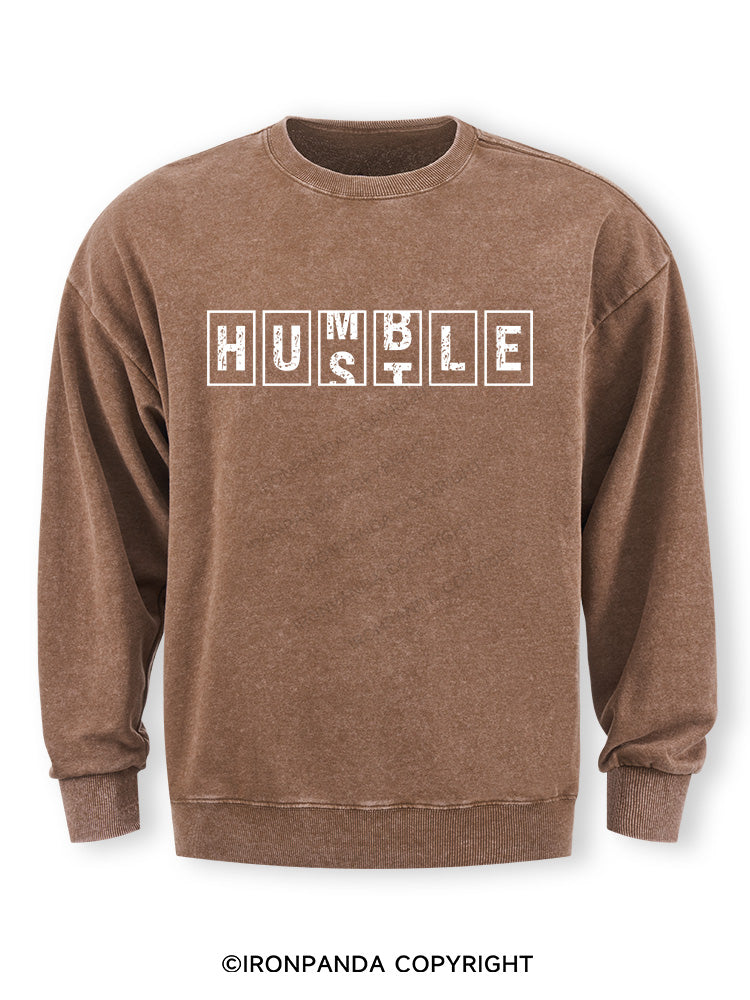 Humble Hustle Washed Sweatshirt
