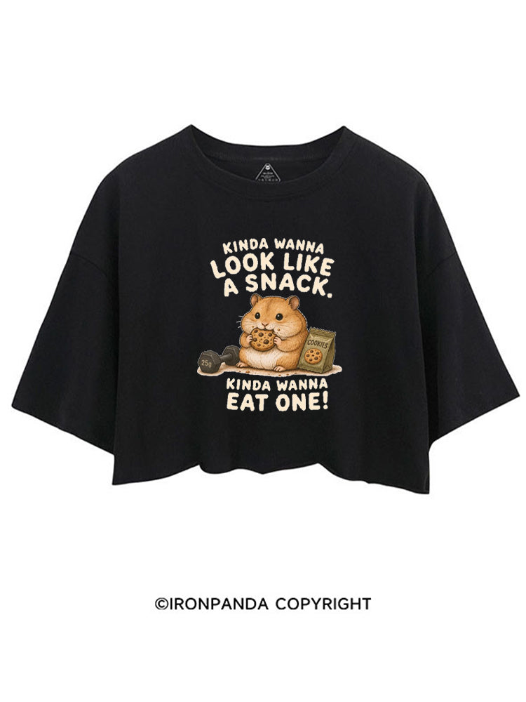 KINDA WANNA LOOK LIKE A SNACK, KINDA WANNA EAT ONE! CROP TOPS