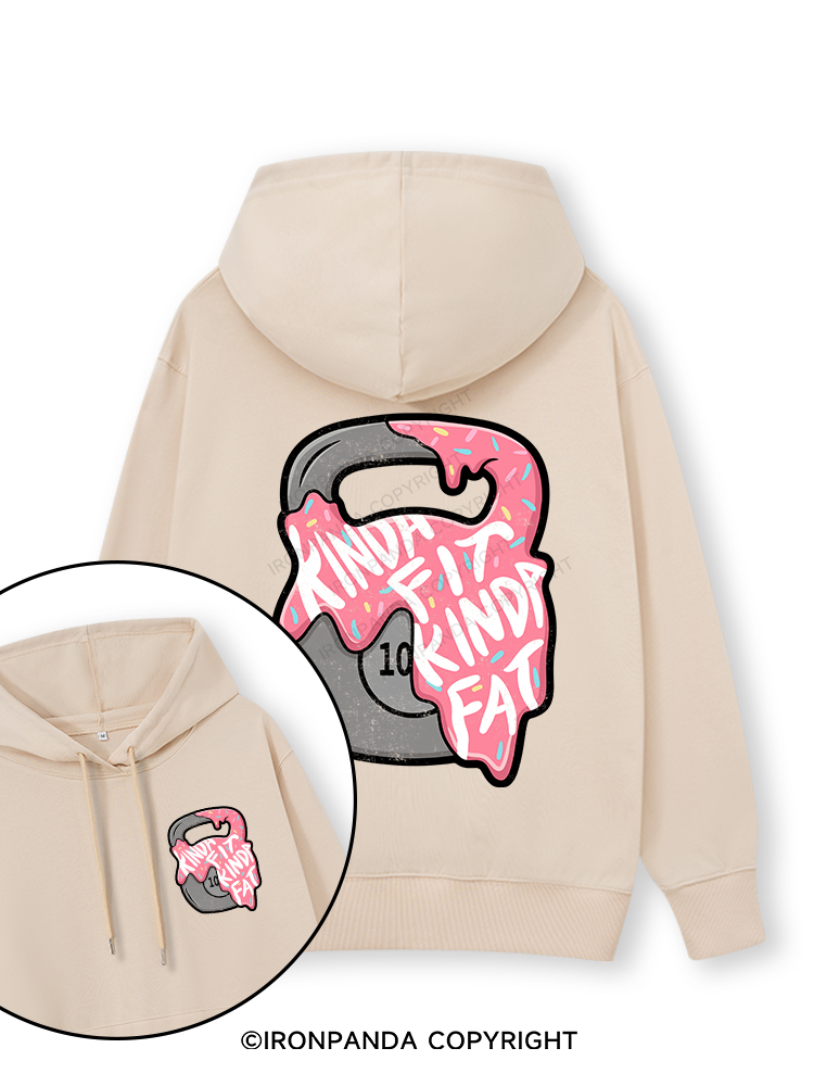 kinda fit sorta fa Double-Sided Printed Classic Gym Hoodie