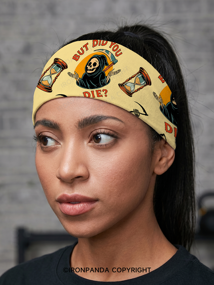 But did you die? Ghost Gym Headband
