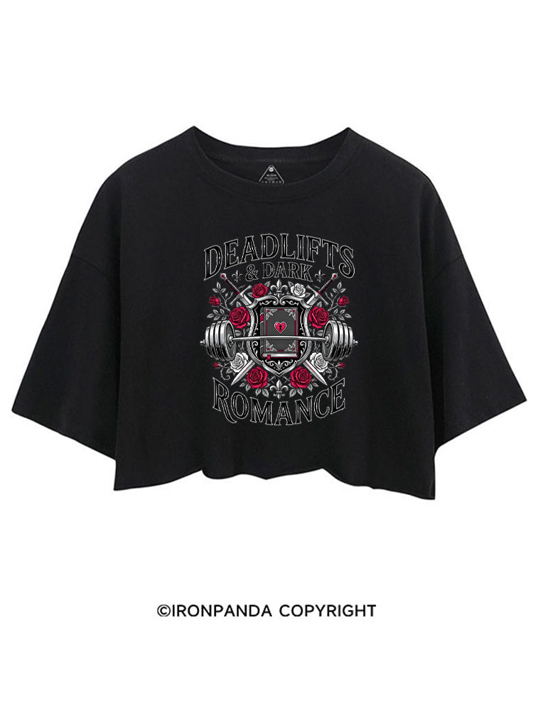 DEADLIFTS & DARK ROMANCE CROP TOPS