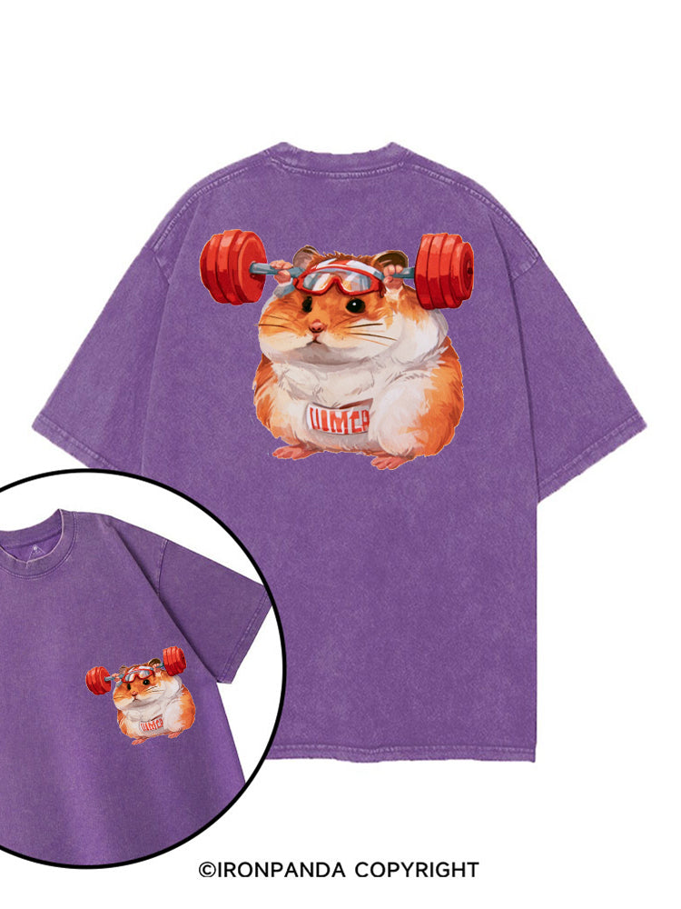 MEGA MARSHMALLOW printed Gym Shirt