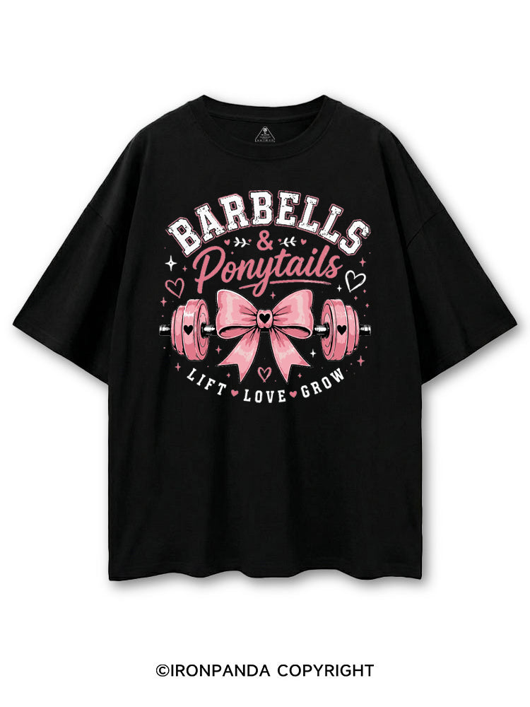 BARBELLS & PONYTAILS LIFT LOVE GROW COTTON PUMP COVER