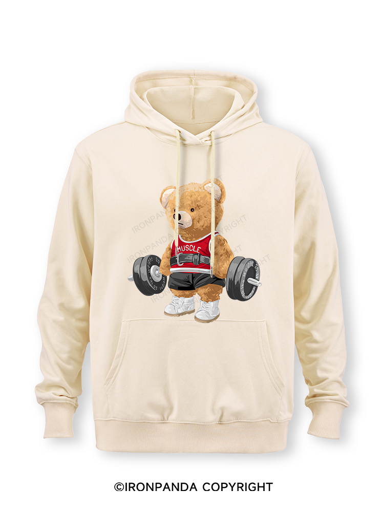 EXERCISE BEAR Classic Gym Hoodie