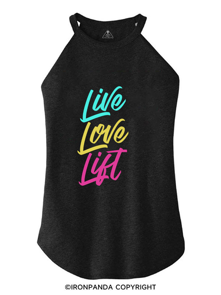 LIVE LOVE LIFT ROCKER COTTON TANK
