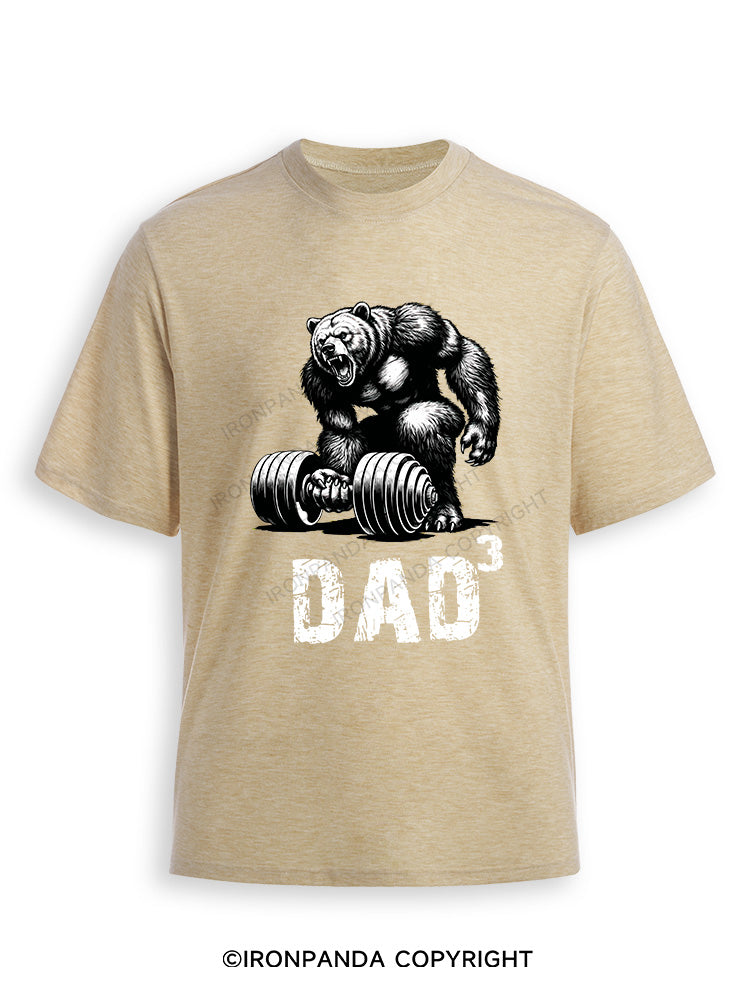 Dad Bear Ultra Soft Heather T-Shirt
