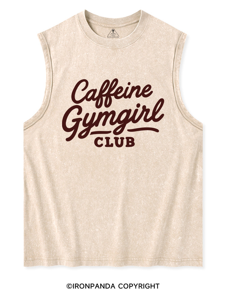 CAFFEINE GYMGIRL CLUB Washed Tank