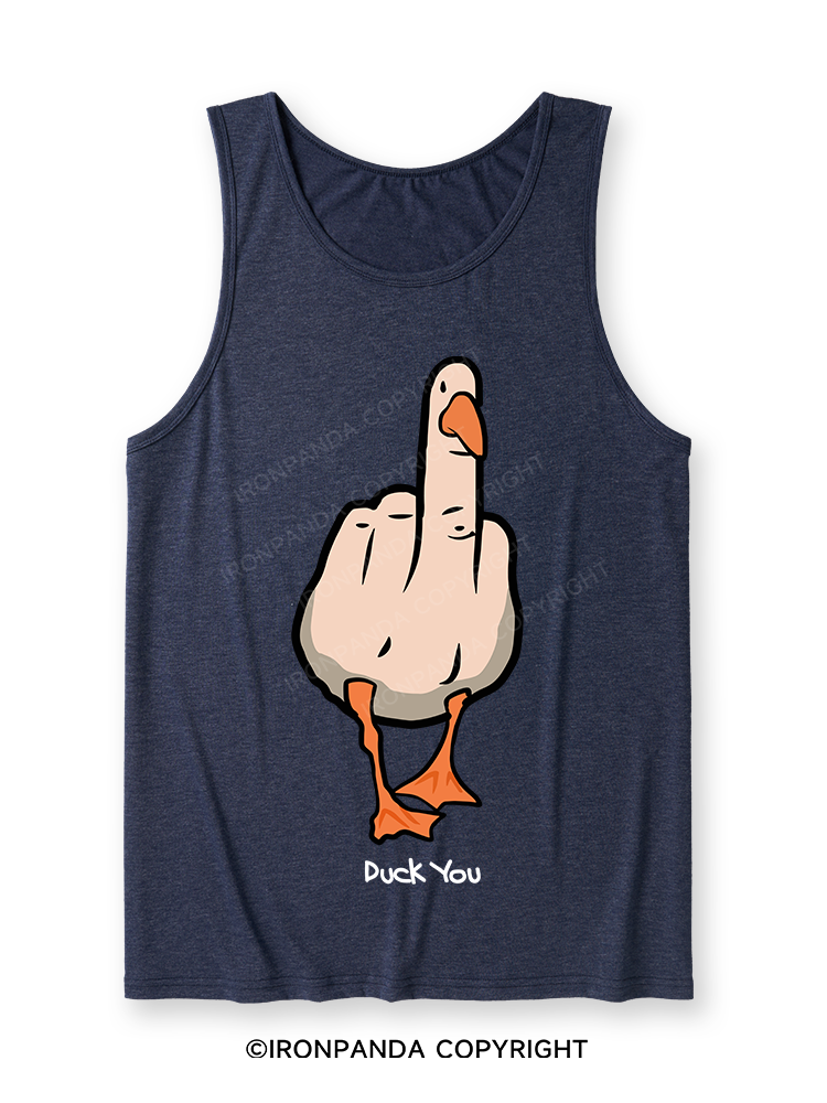 duck you Ultra Soft Heather Tank
