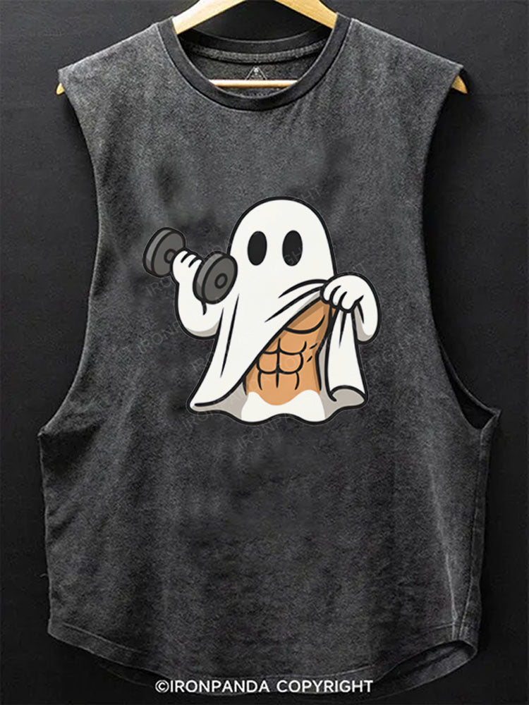 Ghost Weightlifting Scoop Bottom Cotton Tank