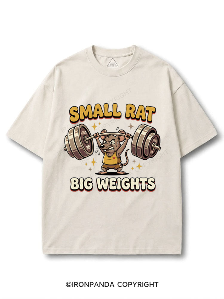 Small Rat Big Weights COTTON PUMP COVER