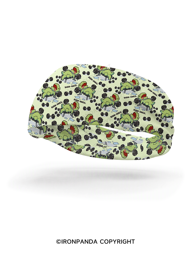 DINO-SORE Gym Headband