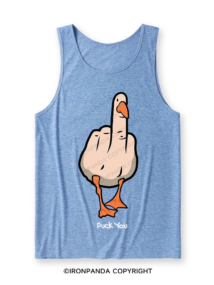 duck you Ultra Soft Heather Tank