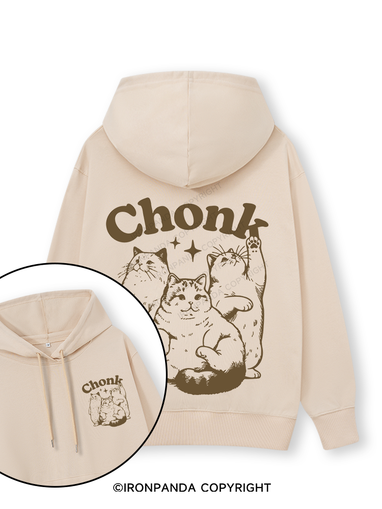 chonk Double-Sided Printed Classic Gym Hoodie