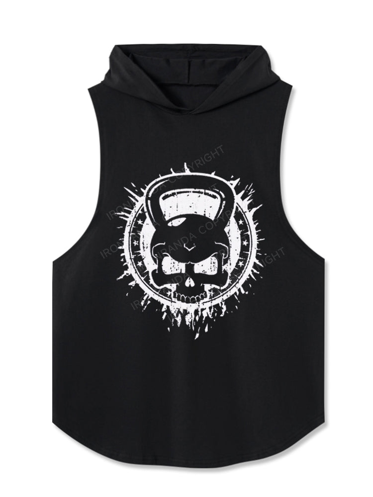 Kettlebell Skull Hooded Tank