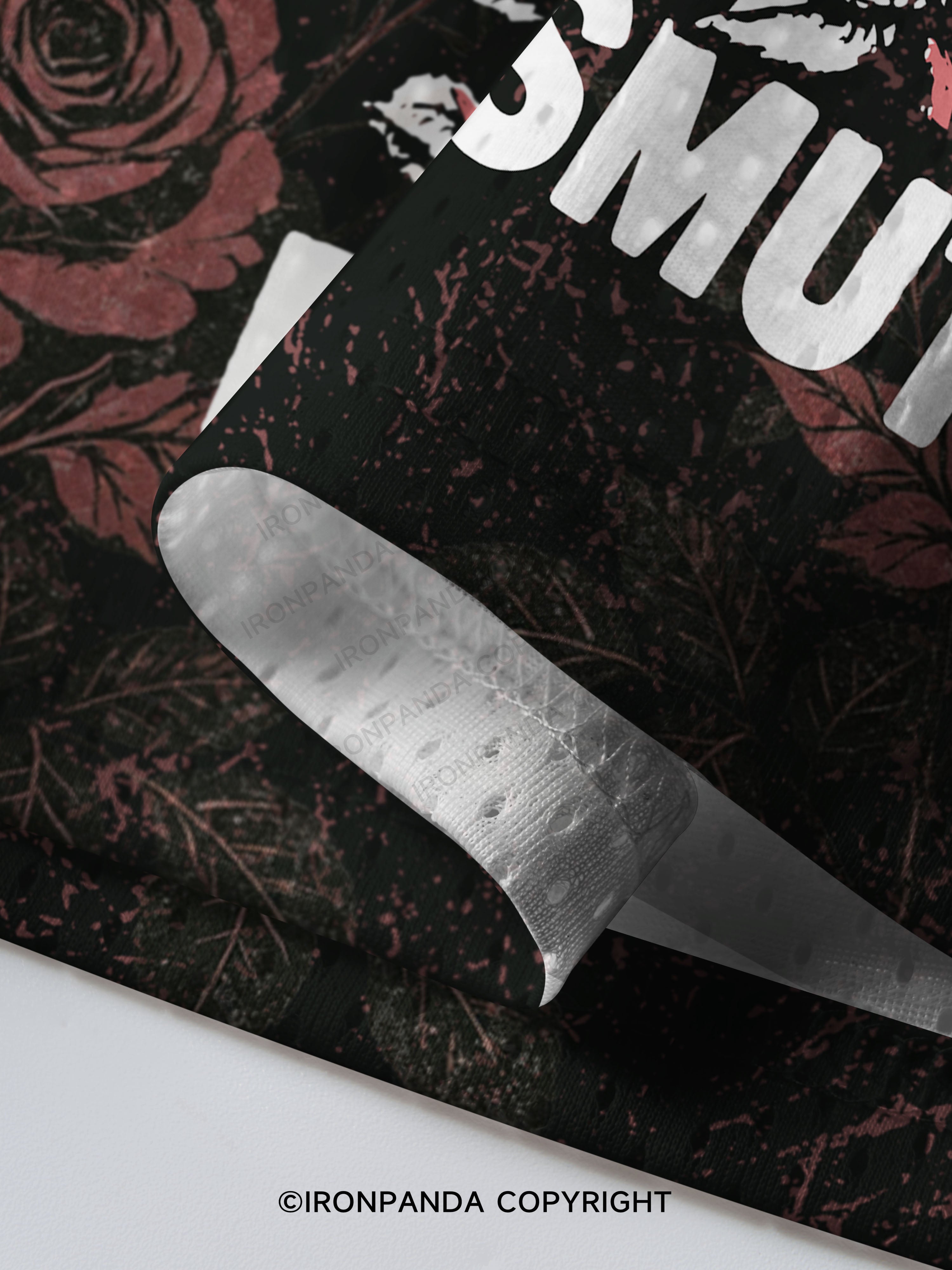 LIFT HEAVY READ SMUT SKELETON Mesh Jersey