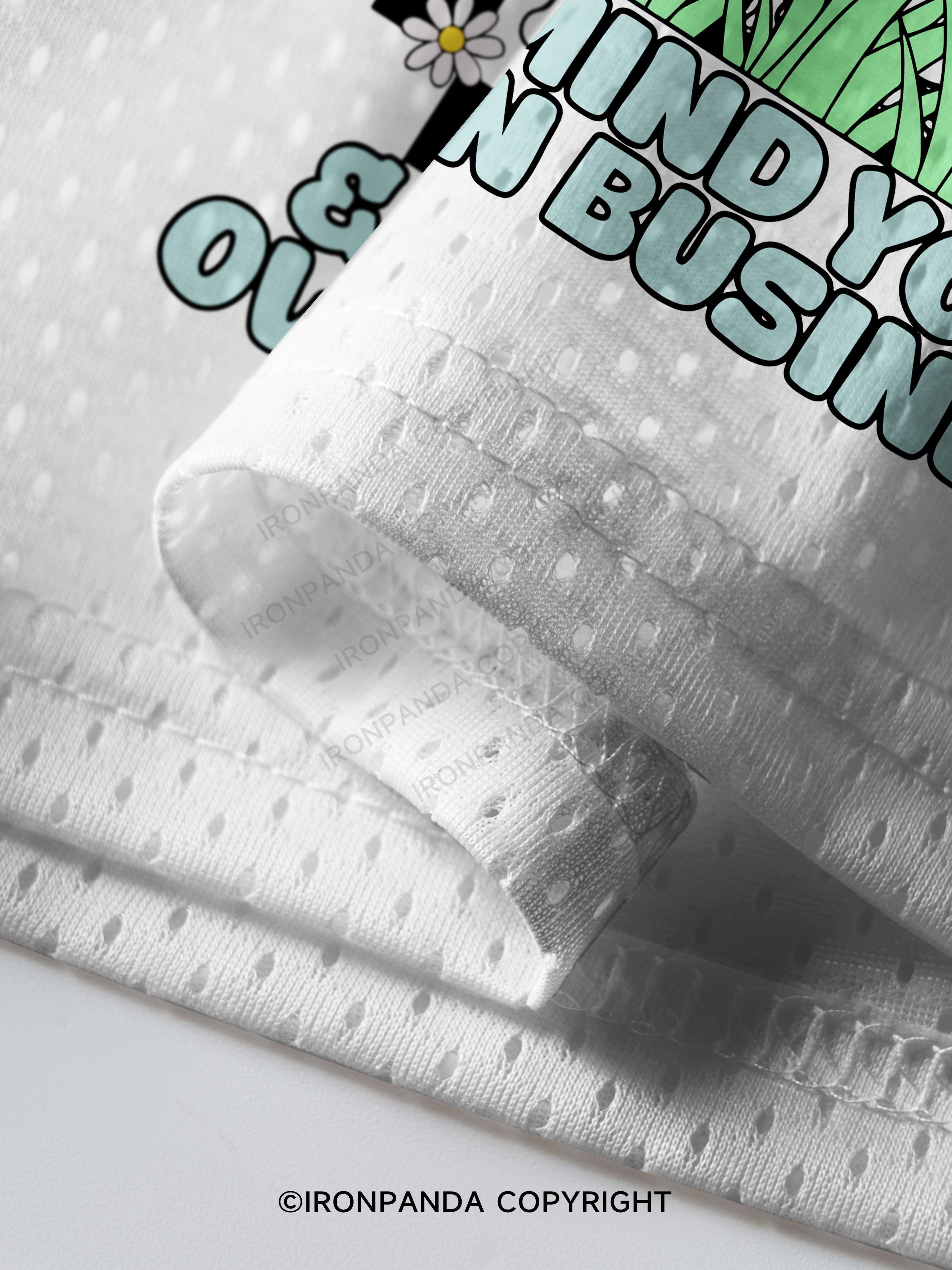 Don't forget to hydrate & mind your own business Mesh Jersey