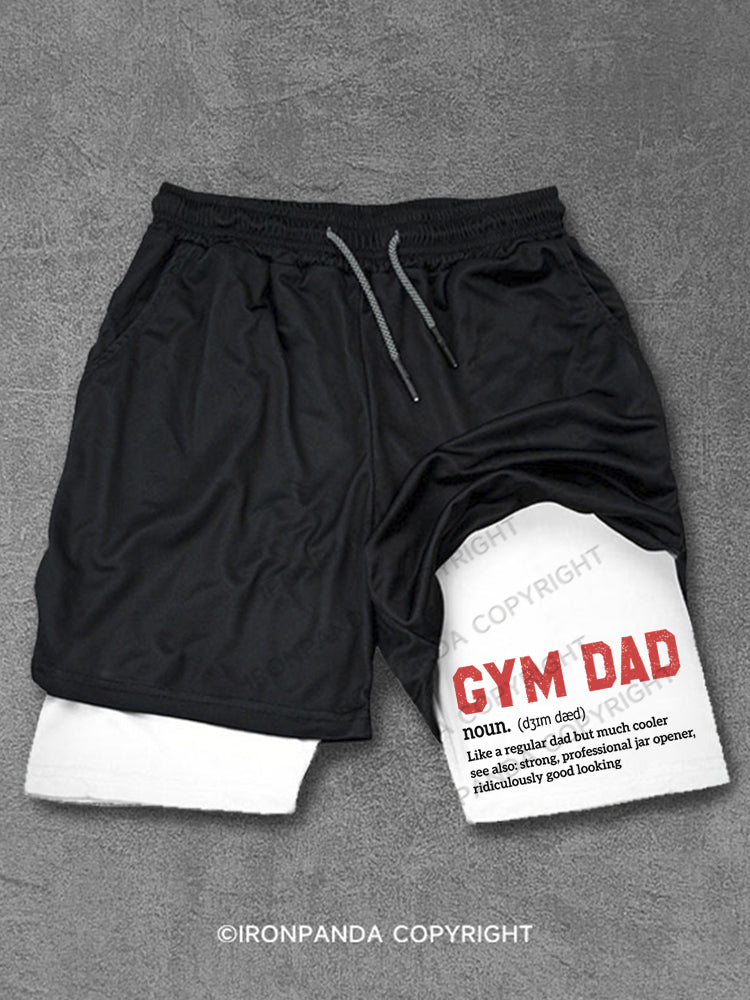 Gym Dad Definition Performance Training Shorts