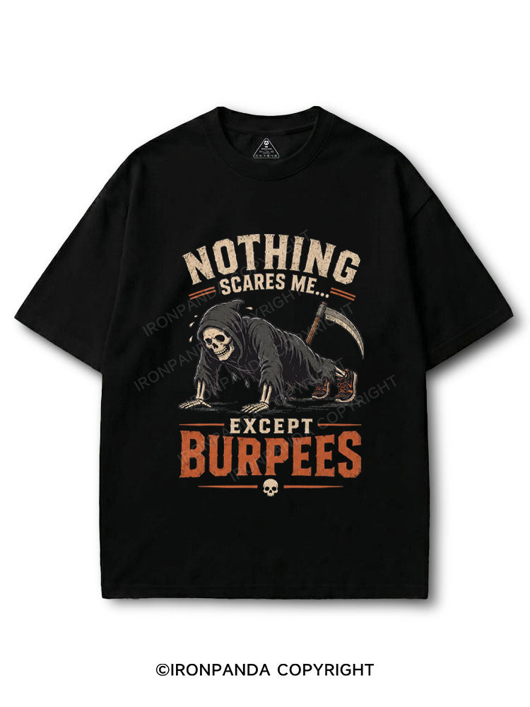 Nothing Scares Me Except Burpees COTTON PUMP COVER