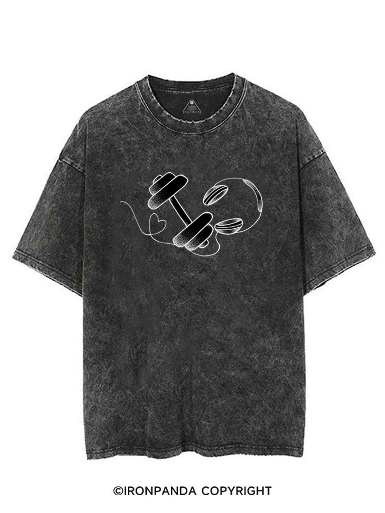 BARBELL BEATS VINTAGE GYM SHIRT