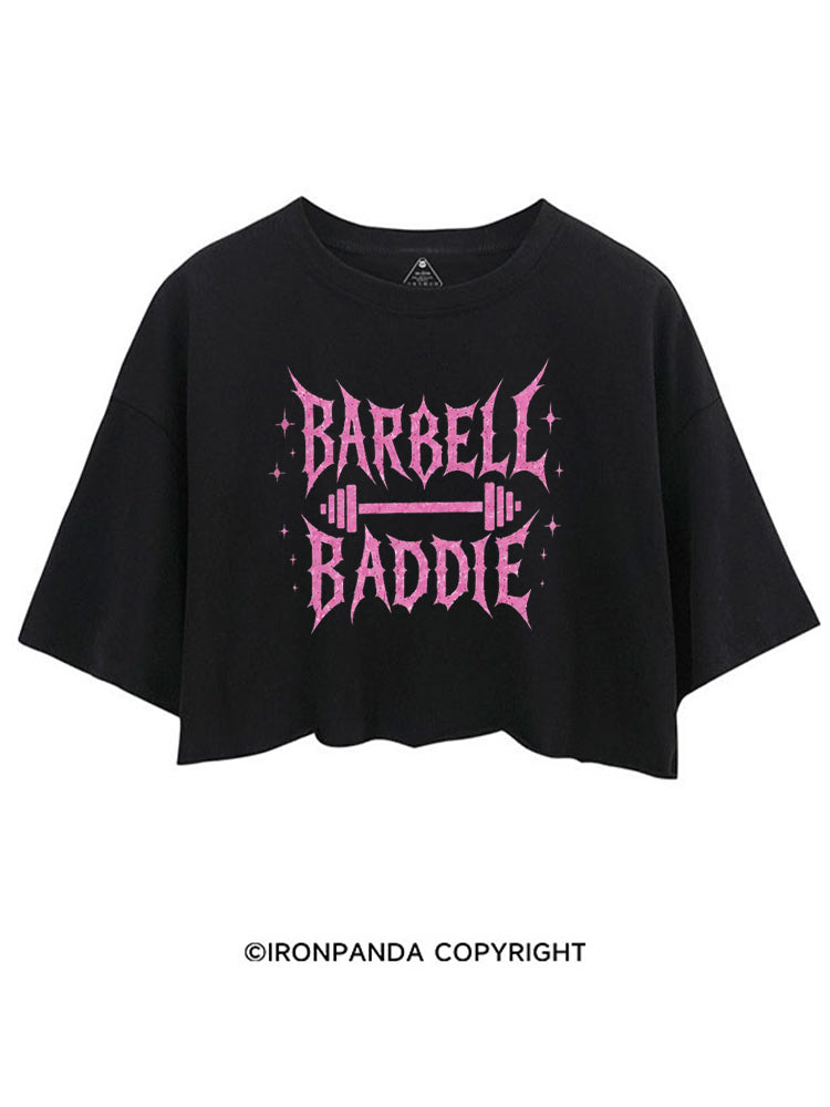 Barbell Baddie Fitness Weightlifting CROP TOPS