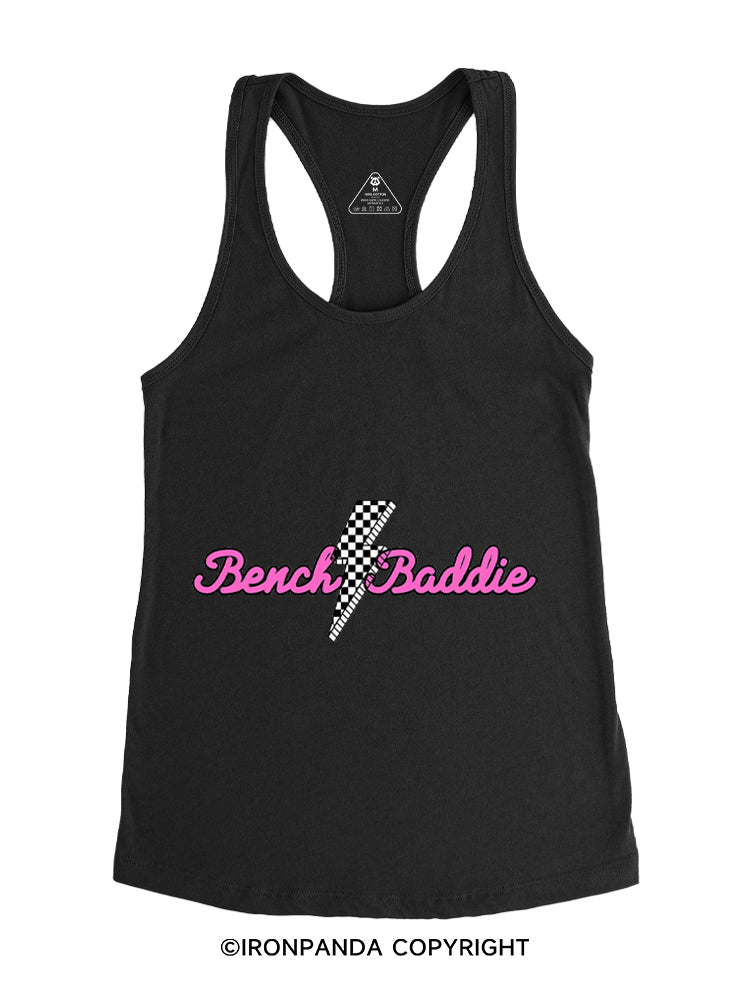 BENCH BADDIE GYM Gym Racerback Tank