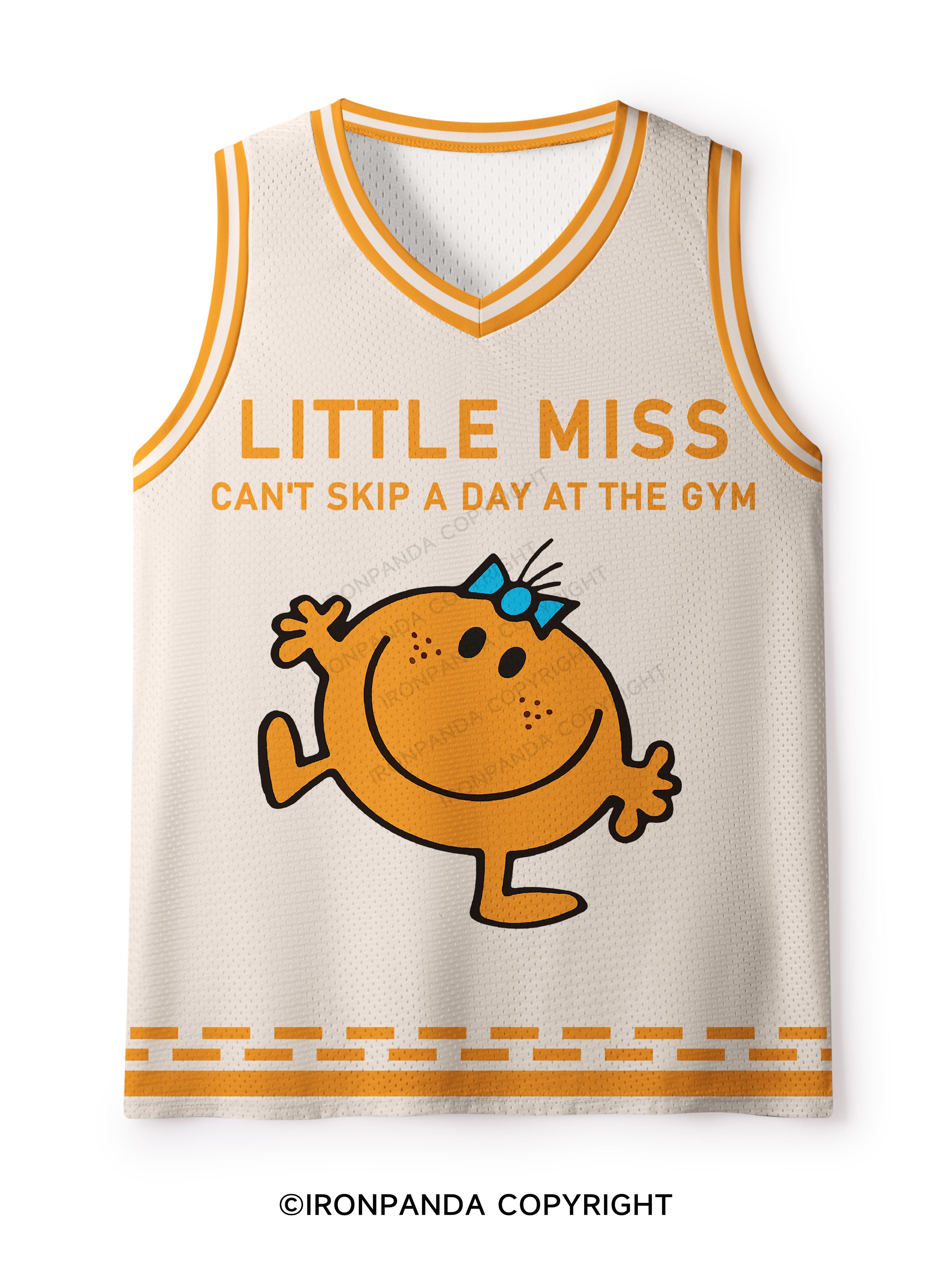 CAN'T SKIP A DAY AT GYM Mesh Tank Top