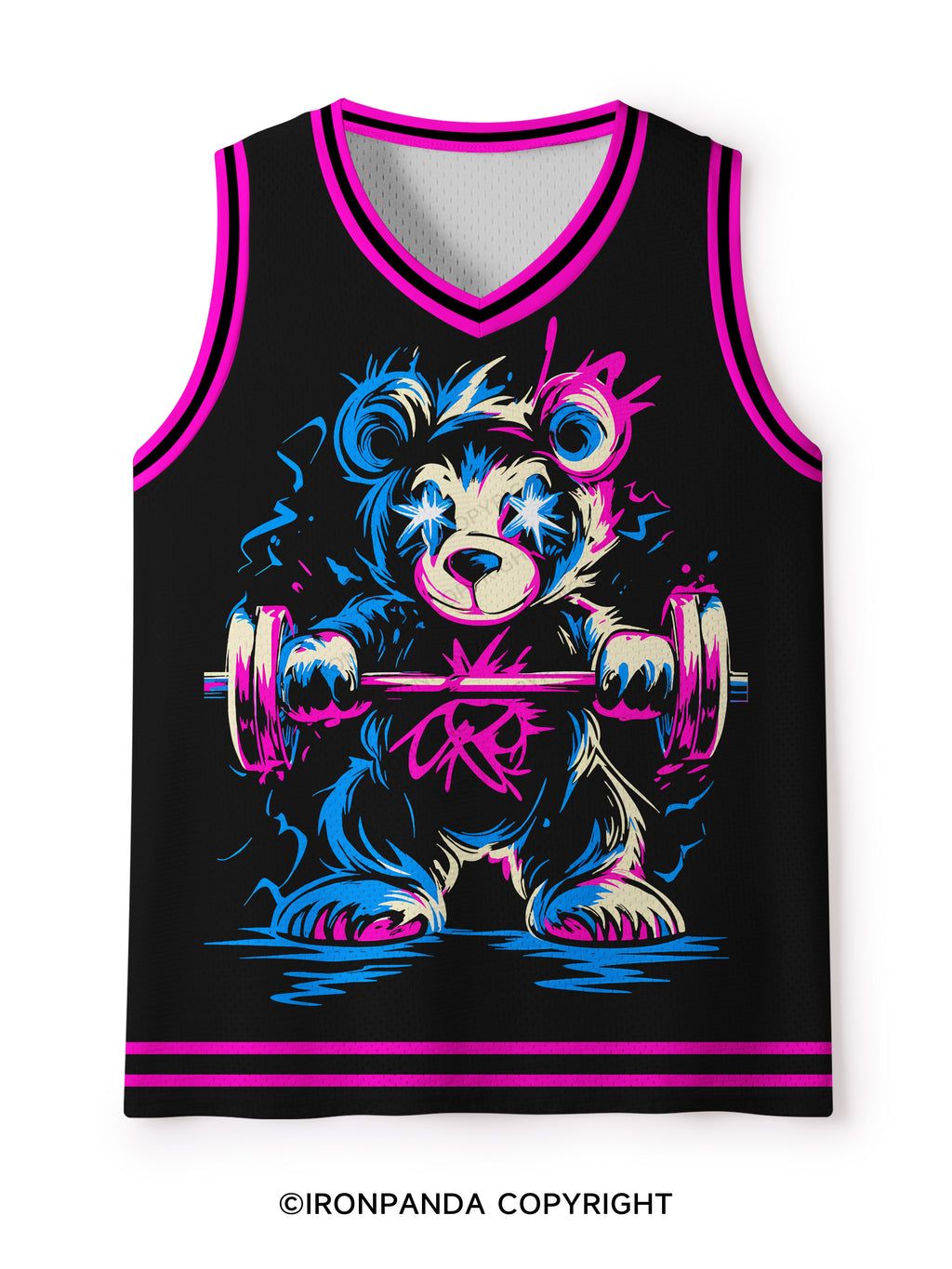 BEAR GAINS Mesh Tank Top