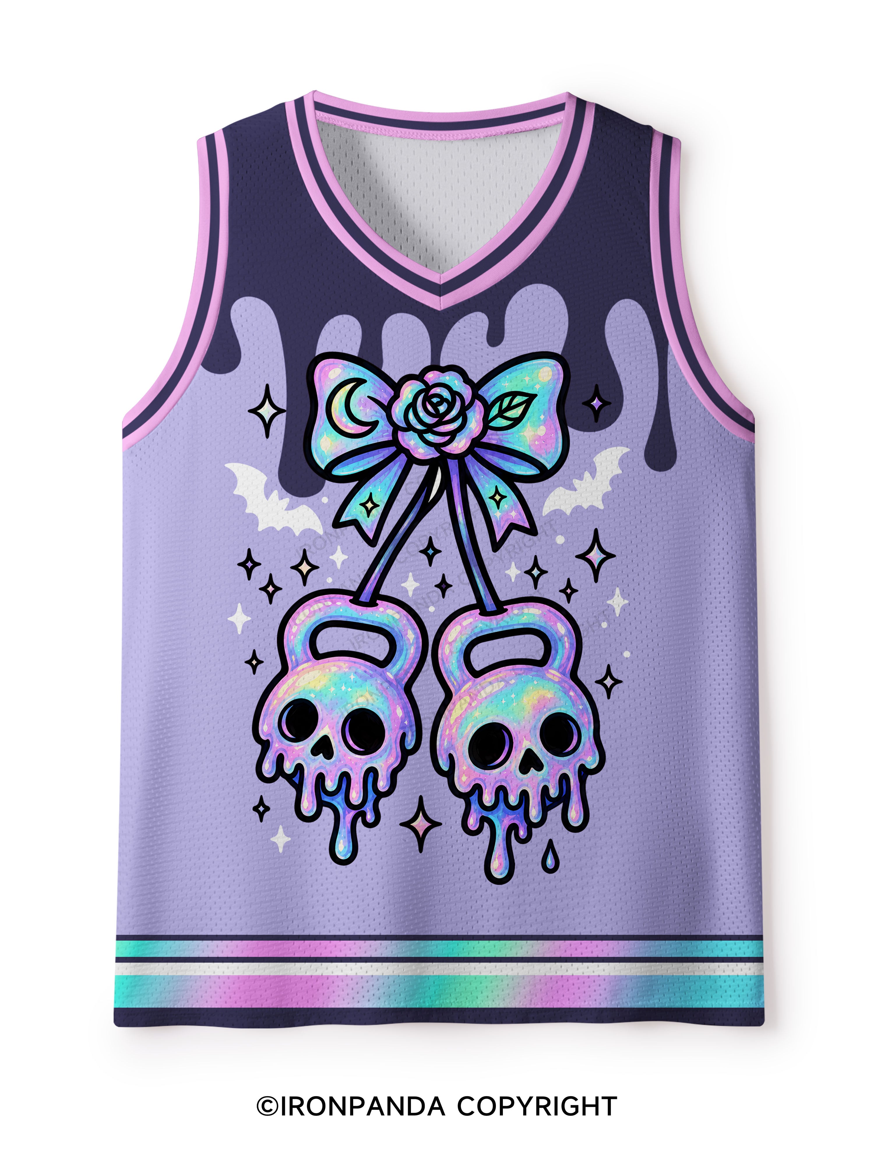GHOST DRIP KETTLEBELLS Mesh Tank Top