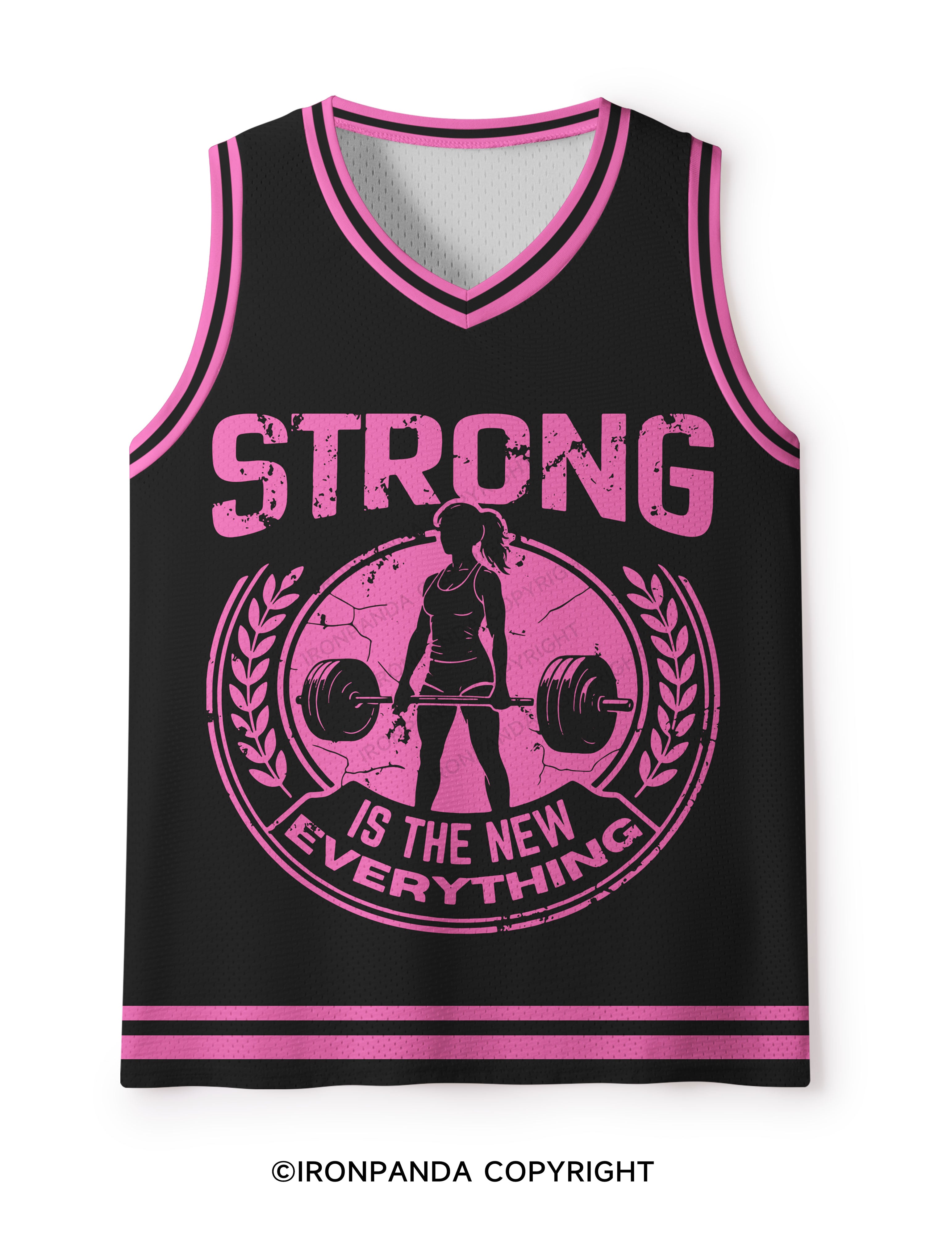 S-T-R-O-N-G Mesh Tank Top
