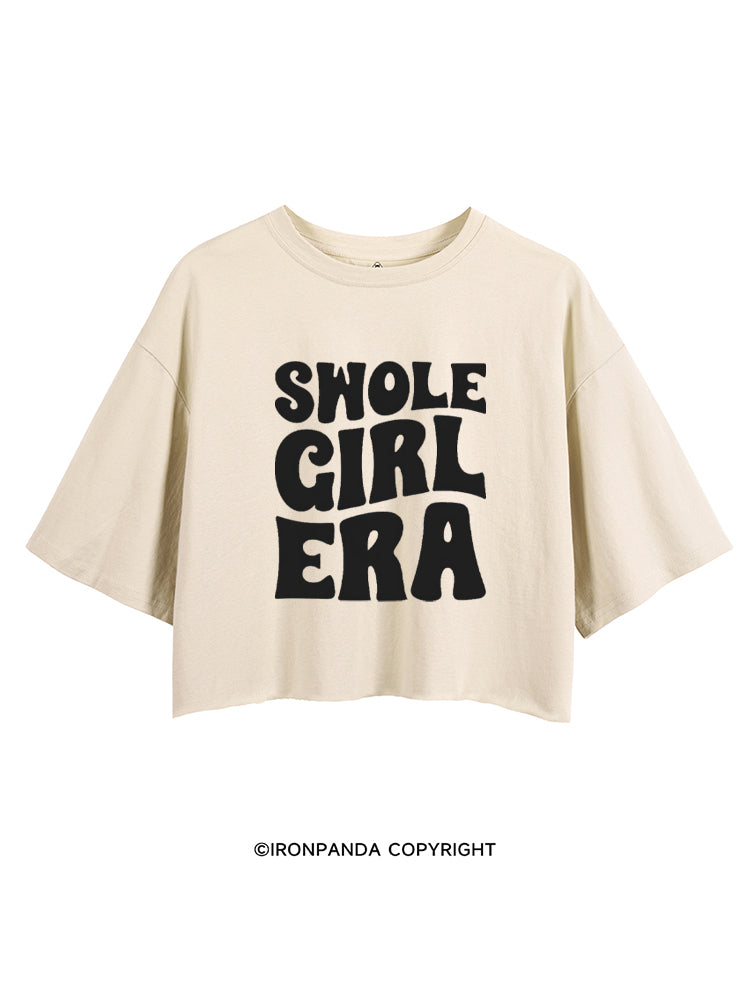 SWOLE GIRL ERA CROP TOPS