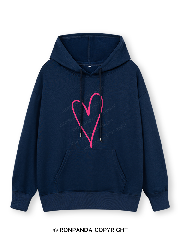 Heart Muscle Classic Gym Hoodie